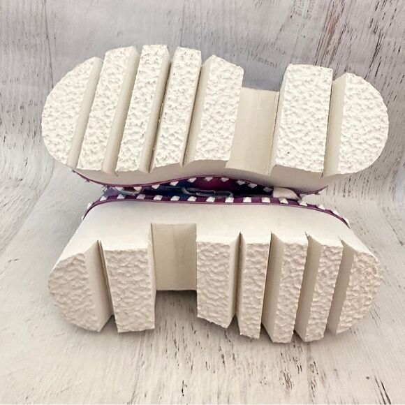 NIB Demonia metallic holographic ashes platform sandals Sz 7 - Picture 7 of 7